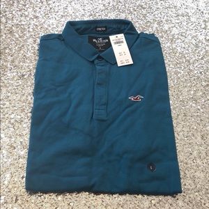 Luxury Polo Shirt (cyan)